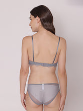 Load image into Gallery viewer, Zoe- Eyelash Lace Bralette Set (Grey, Black, Pink)
