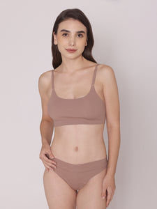 Maisie - Daily Wear Matching Set (Nude, Brown, Black)