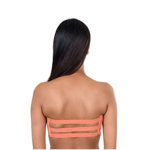 Twee - Strapless, Wire-Free, Padded Bandeau for Teens (Black, Green, Pink, Orange, White)