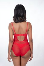 Load image into Gallery viewer, Blair- The Perfect Bodysuit! &lt;3 (Red, Olive, Black)
