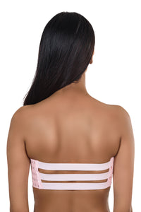 Twee - Strapless, Wire-Free, Padded Bandeau for Teens (Black, Green, Pink, Orange, White)